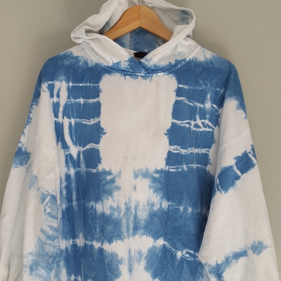 Urban Outfitters Trapeze Hoodie Hand Dyed Custom - Picture 2 of 8
